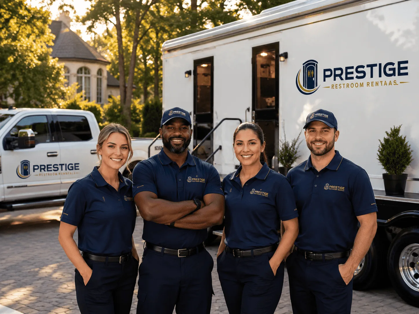 Trusted Luxury Portable Restrooms company in Dowling, MI